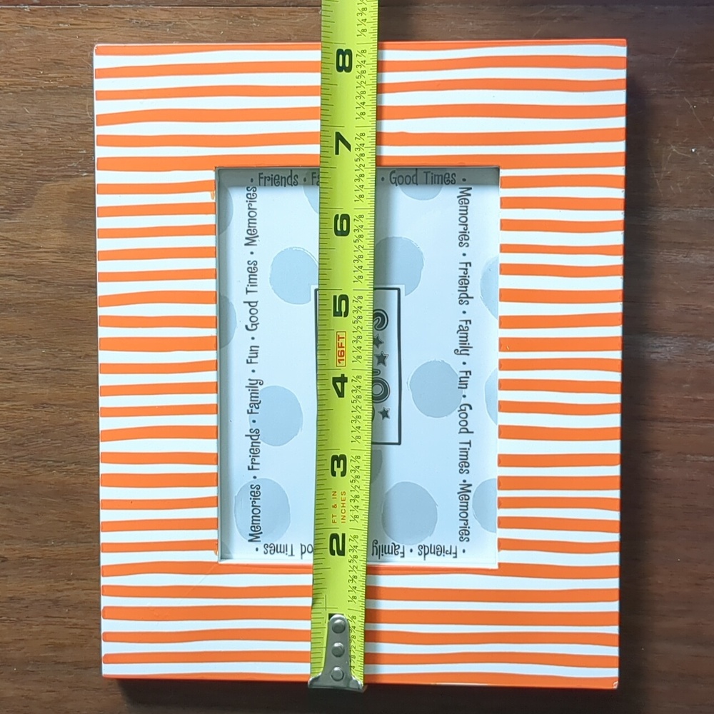 Coton Colors Striped Frame NIP - Picture 4 of 7